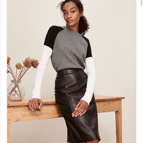 Kenneth Cole Dresses & Skirts - Genuine leather skirt